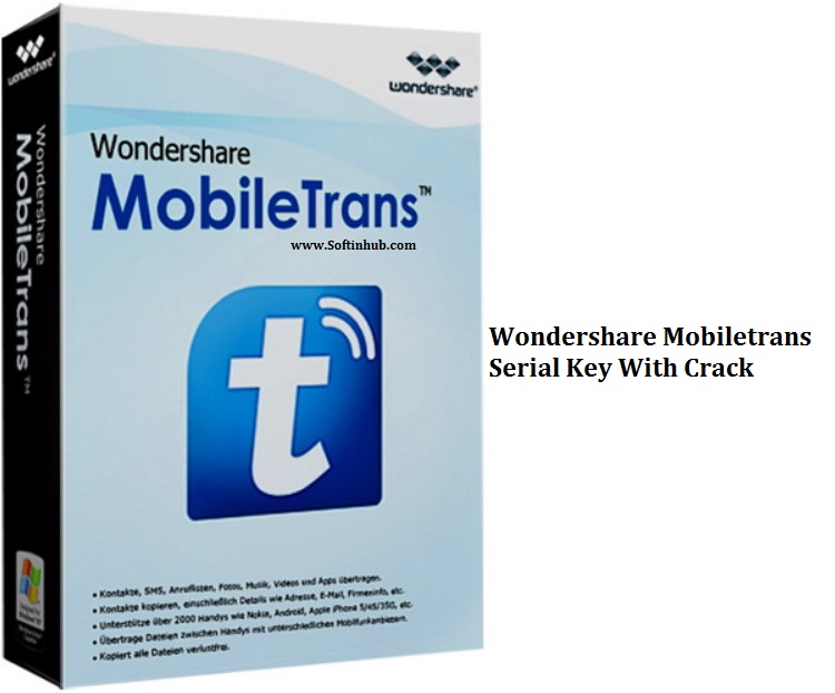 wondershare mobile transfer licence